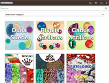Tablet Screenshot of beads-perles.com